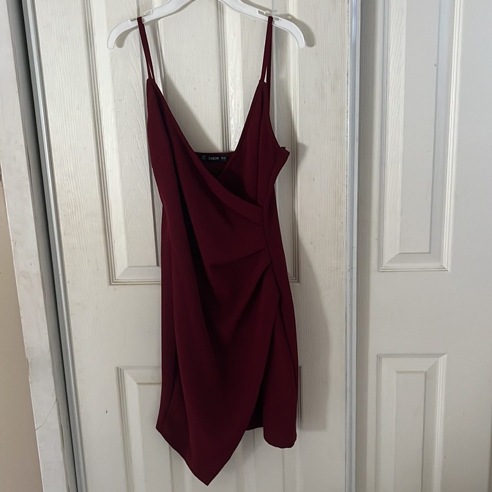 Red Mini Dress - Picture 2 of 5